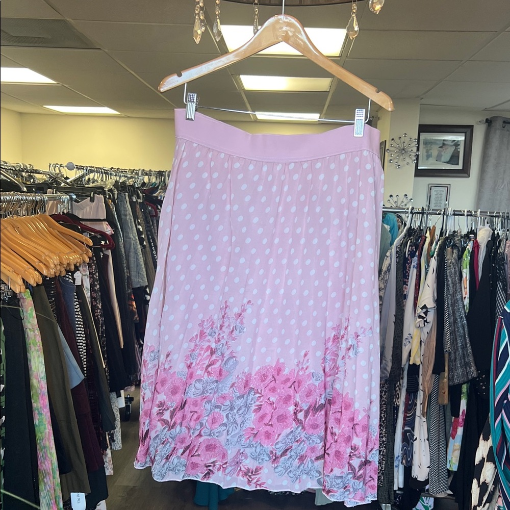 Floral Pink Skirt